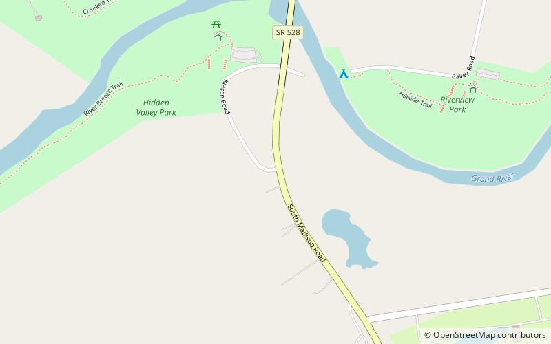 Hidden Valley Park location map