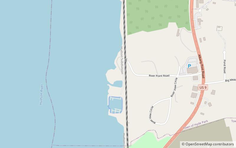 Roosevelt Point Cottage and Boathouse location map