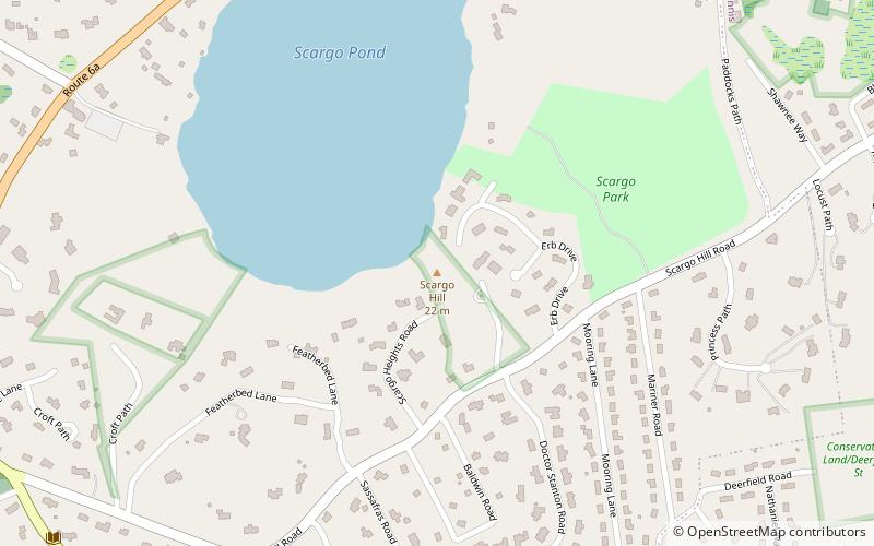 Scargo Hill location map