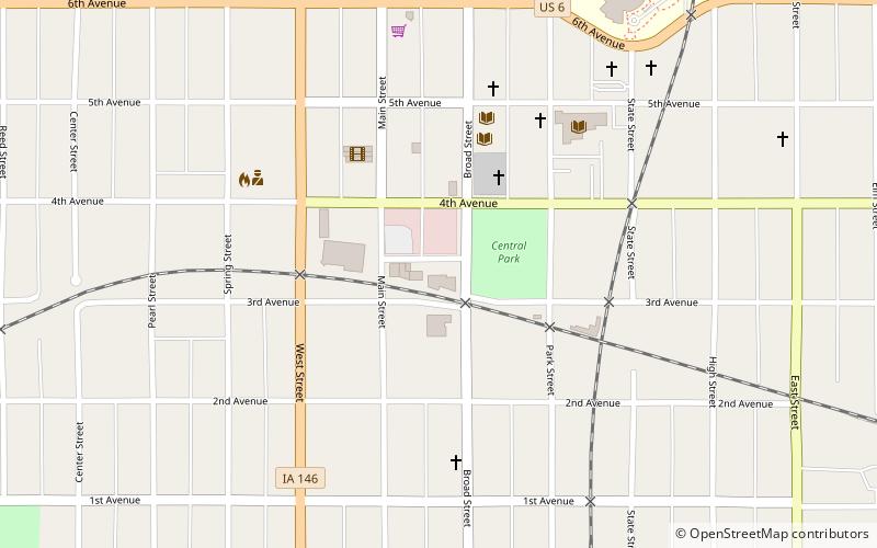 Bowers and McDonald Office Building location map