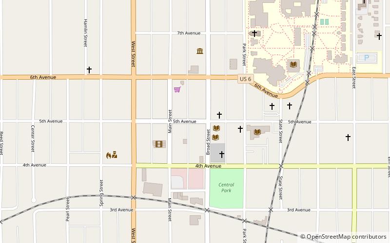 Interior Telephone Company Building location map