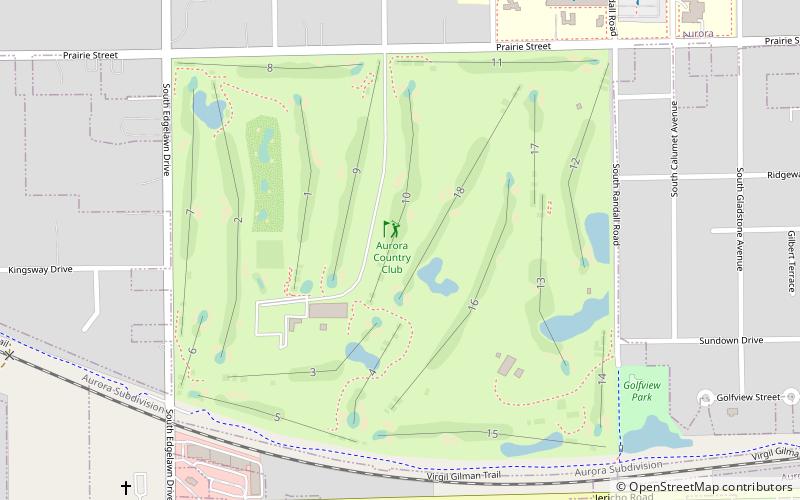 aurora country club location map