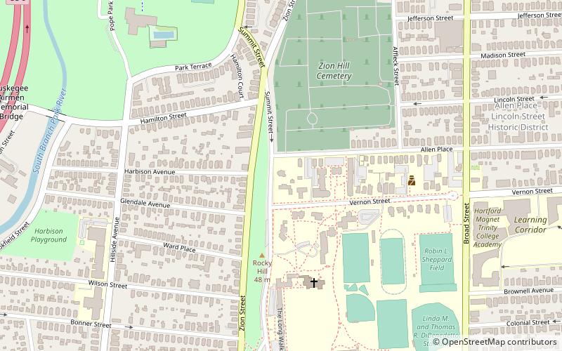 Saint Anthony Hall location map