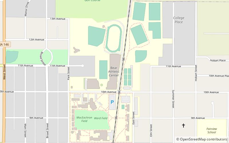 Charles Benson Bear '39 Recreation and Athletic Center location map