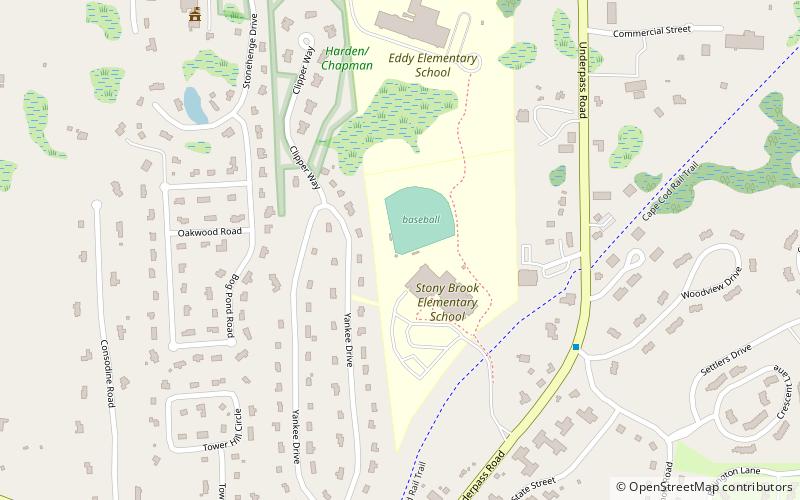 Stony Brook Field location map