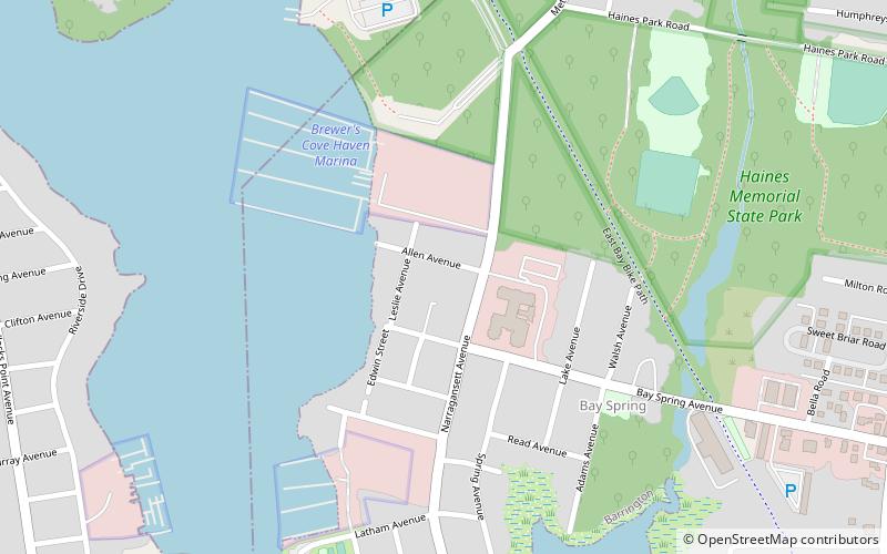 brewer cove haven marina barrington location map