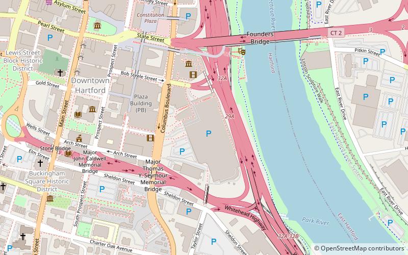 Connecticut Convention Center location map