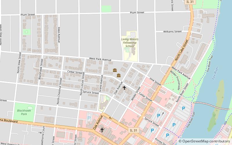 William Tanner House Museum location map