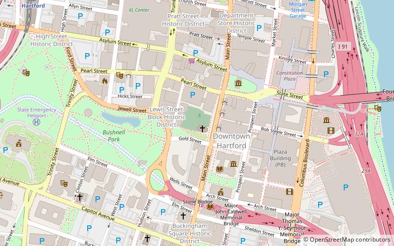 Ancient Burying Ground location map