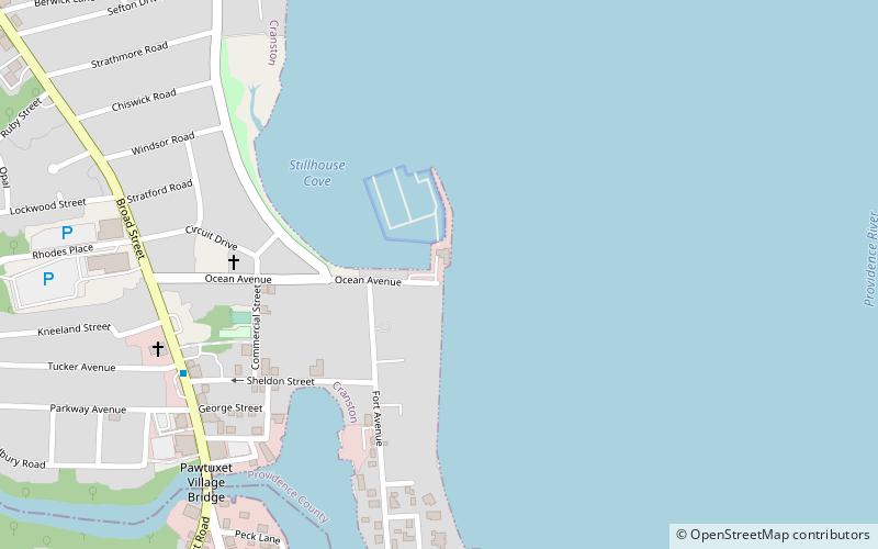Rhode Island Yacht Club location map