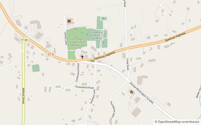 Treadwell House location map