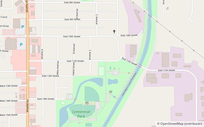 Coloma Township Park District location map