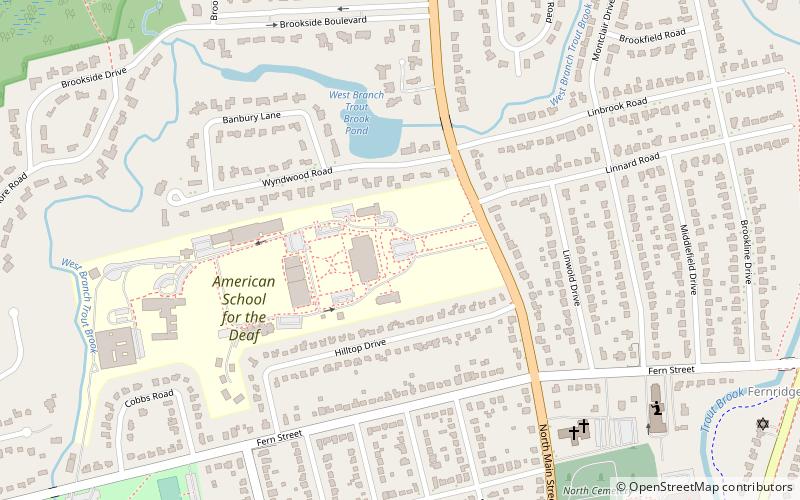 Gallaudet Memorial location map