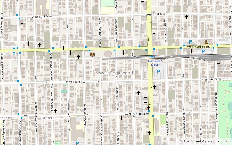 West Englewood location map