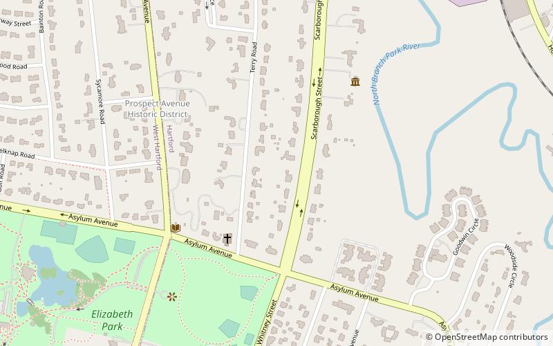 Prospect Avenue Historic District location map