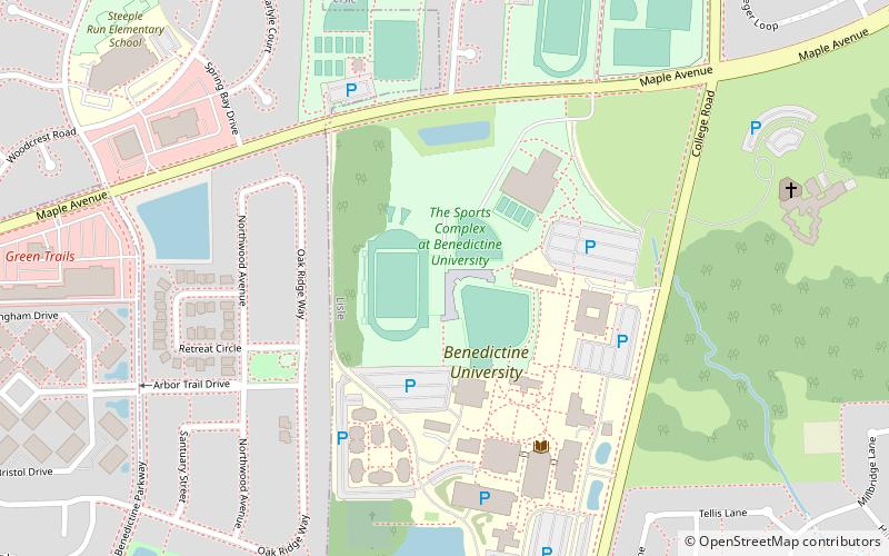 Village of Lisle-Benedictine University Sports Complex location map