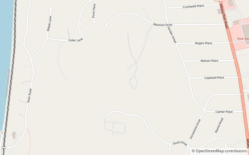 Archibald Rogers Estate location map
