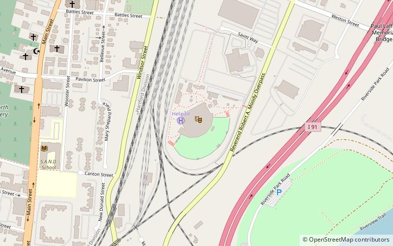Xfinity Theatre location map