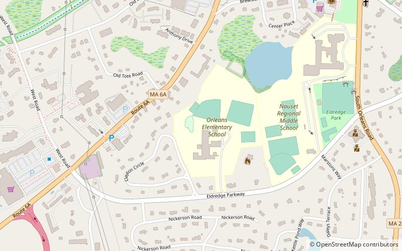 Orleans Community Playground location map