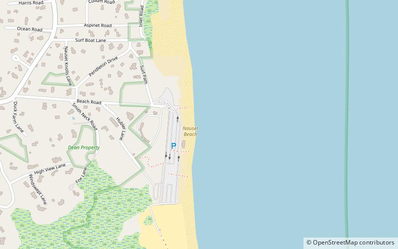 nauset beach cape cod national seashore location map