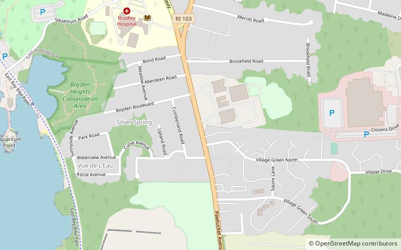 James Dennis House location map