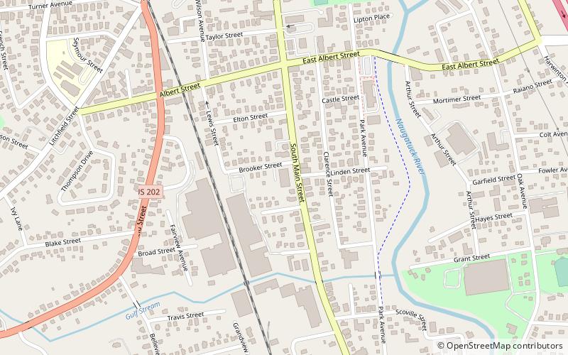 South School location map