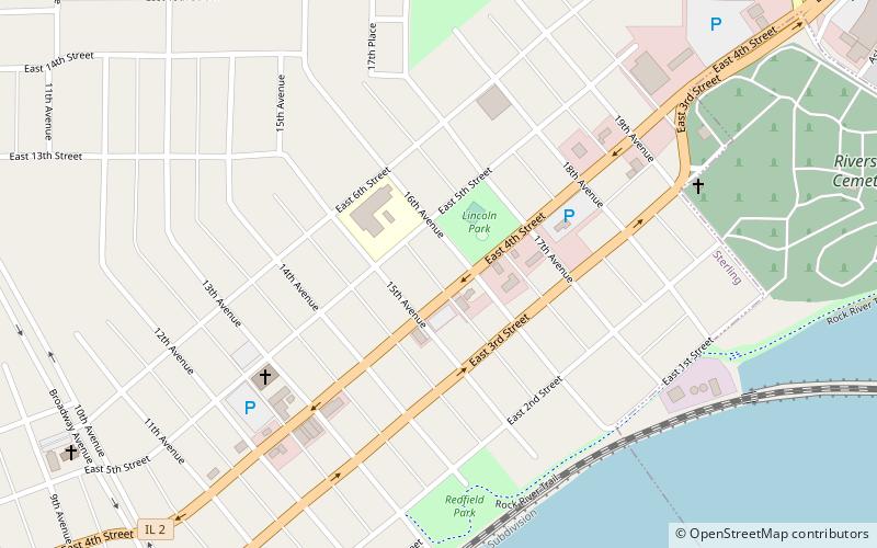 Sterling-Rock Falls location map