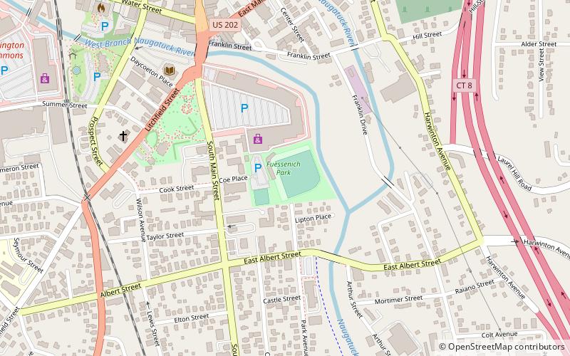 fuessenich park torrington location map