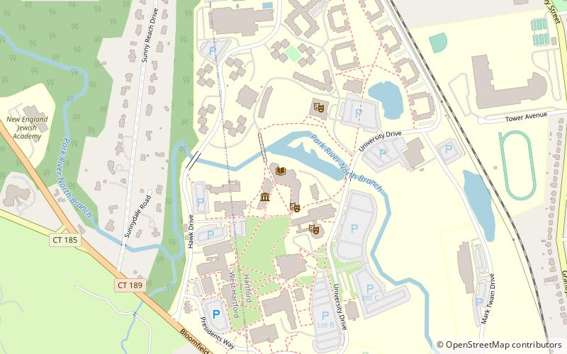 Mortensen Library location map
