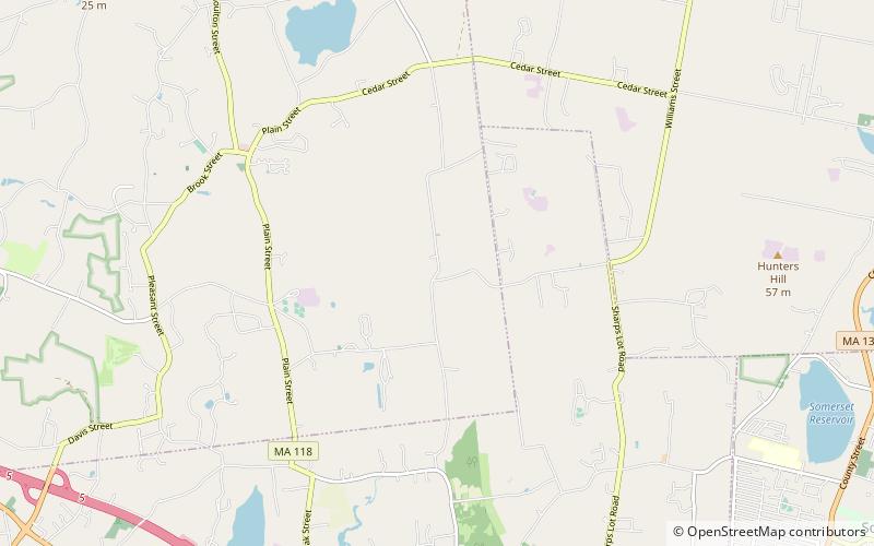 Hornbine Baptist Church location map