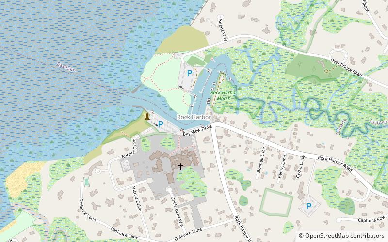 Rock Harbor location map