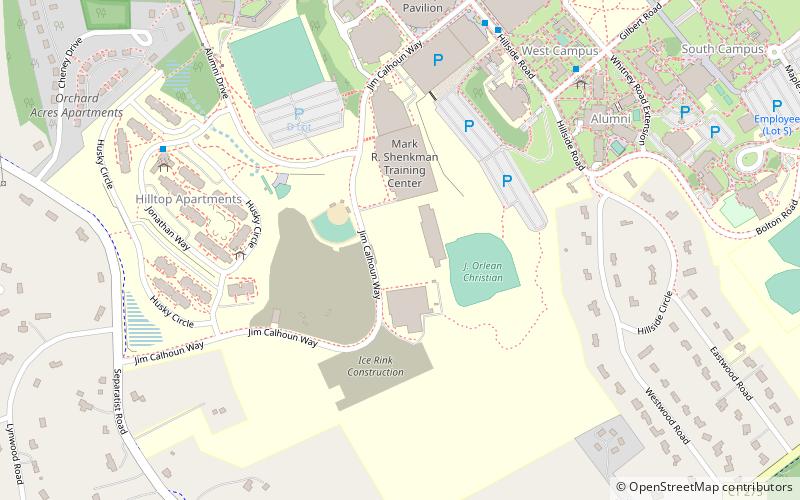 Morrone Stadium location map