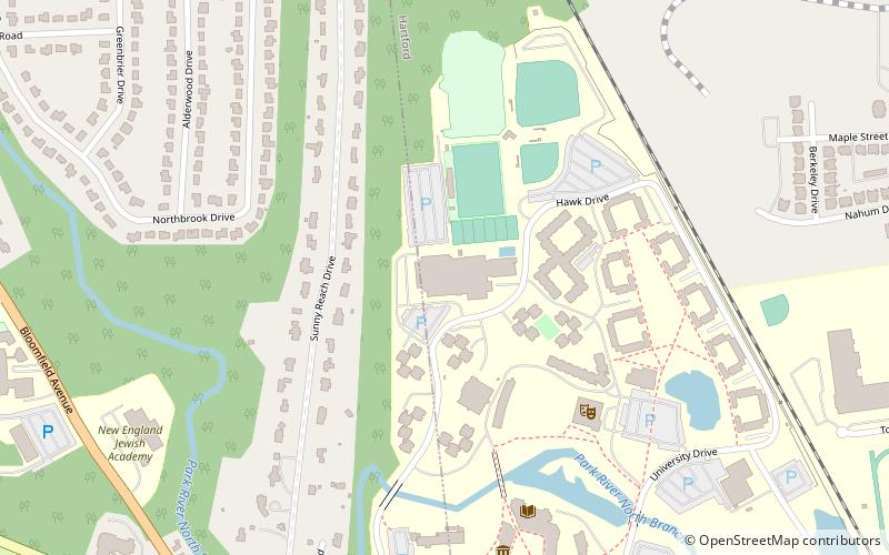 Chase Arena at Reich Family Pavilion location map
