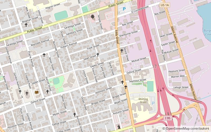 Calvary Baptist Church location map