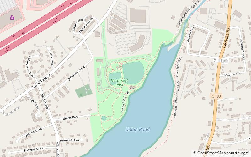Northwest Park location map