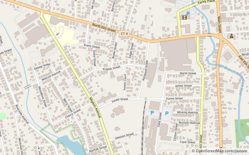 St. Mary Parish location map
