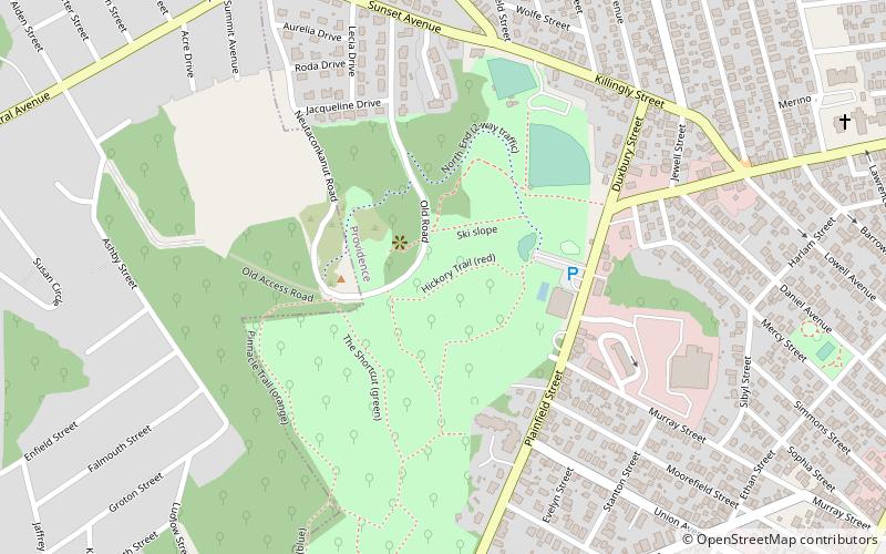 Neutaconkanut Hill Conservancy Inc. location map