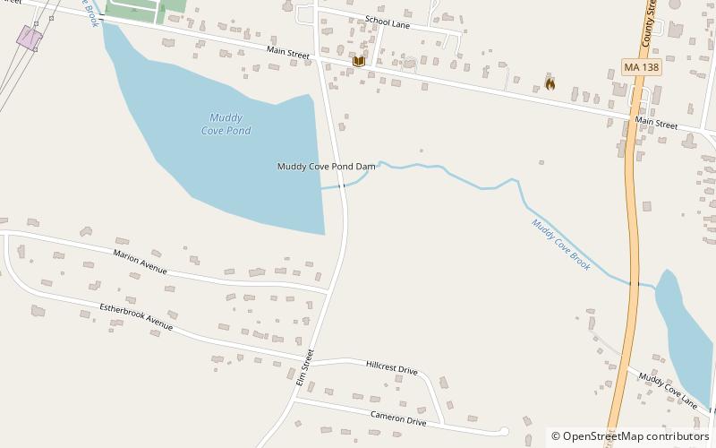 Dighton location map
