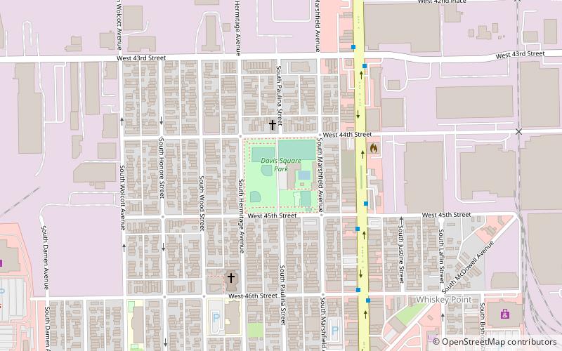 Davis Square Park location map