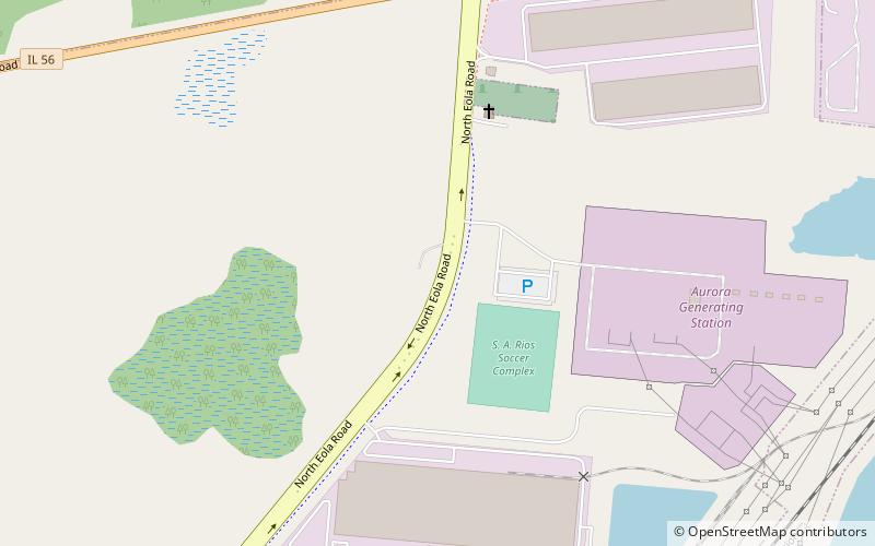 Big Woods School location map