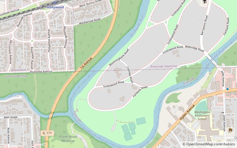 Coonley House location map