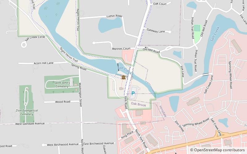Graue Mill location map