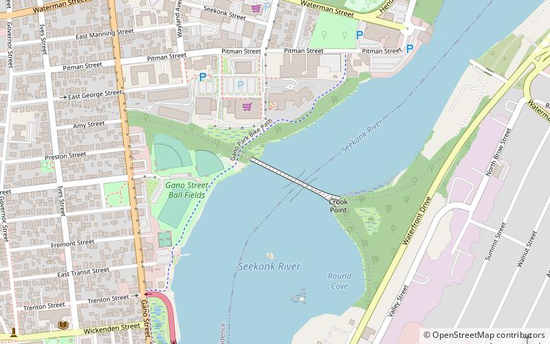 Crook Point Bascule Bridge location map