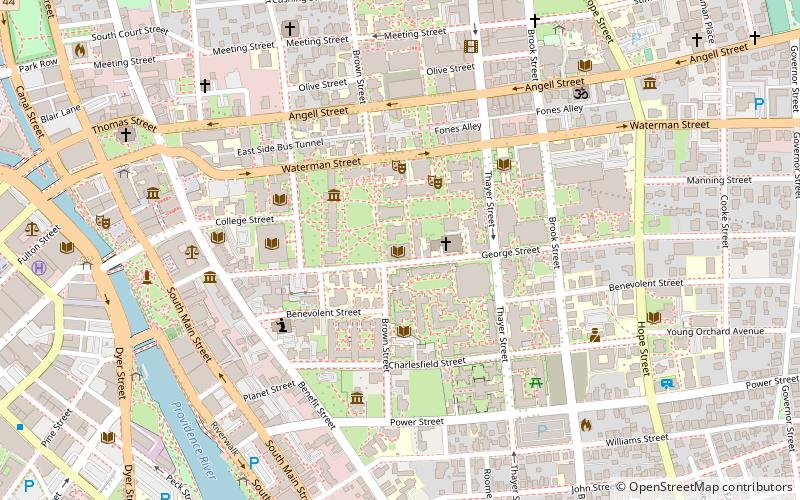 Biblioteca John Carter Brown location map