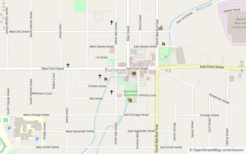 Union Block location map