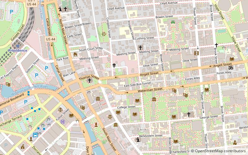 Congdon Street Baptist Church location map