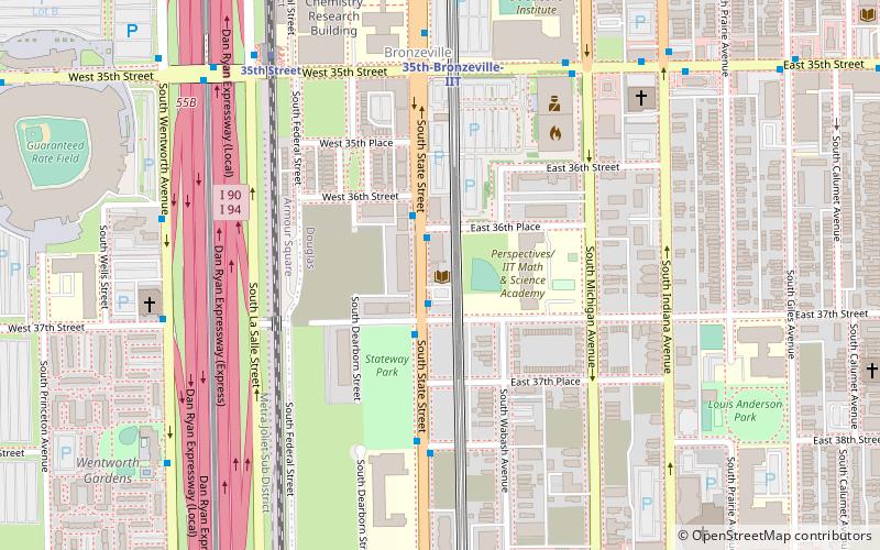 Chicago Bee Building location map