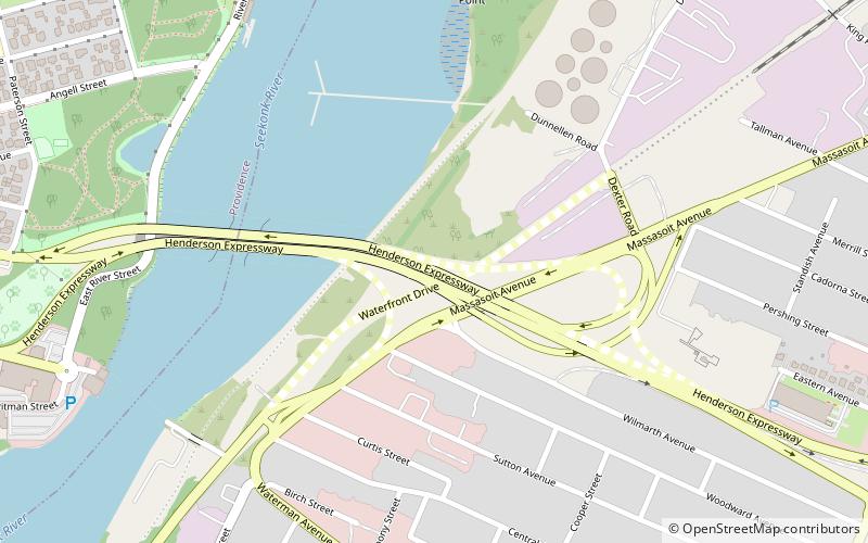 Henderson Bridge location map