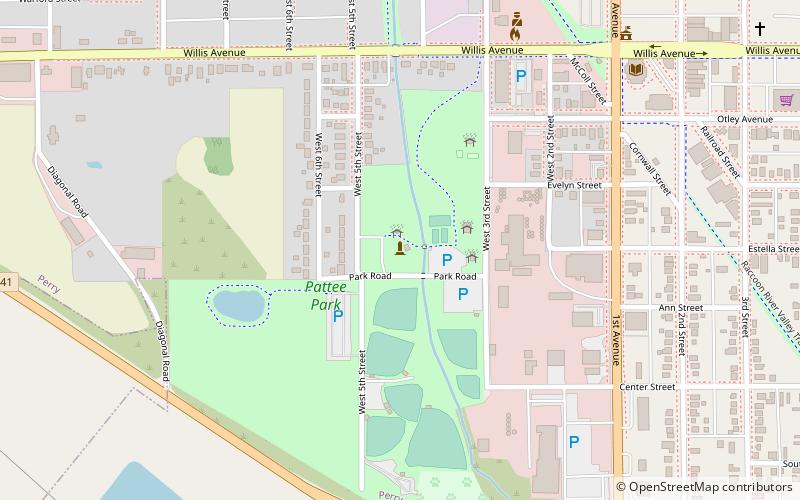 municipal band shell perry location map