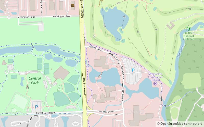 Hamburger University location map